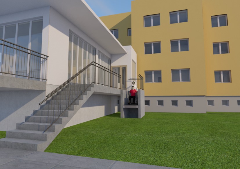 Prenova stavbe B doma upokojencev Nova Gorica