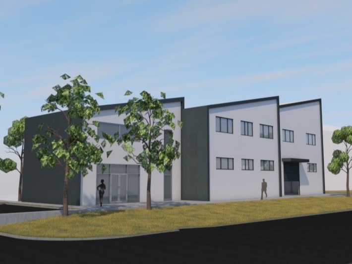 Prizidava poslovnega objekta