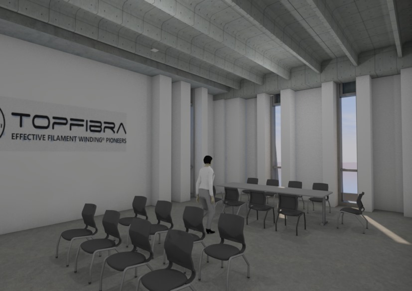 Interier za podjetje v Ajdovščini